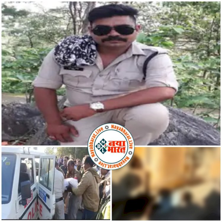 CG- पुलिसकर्मी की दर्दनाक मौत: अनियंत्रतित रोड रोलर ने पहले पूर्व सरपंच को किया घायल.... फिर पुलिसकर्मी को कूचला.... रोड रोलर की चपेट में आने से पुलिसकर्मी की मौत....