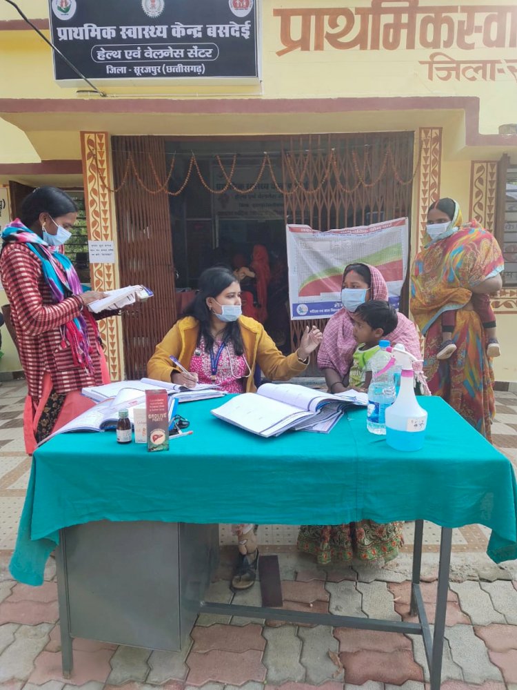 प्राथमिक स्वास्थ्य केंद्र बसदेई में विश्व कैंसर दिवस का हुआ आयोजन ... महिलाओं एवं पुरुषों का बीपी , शुगर व कैंसर का किया गया स्क्रीनिंग...
