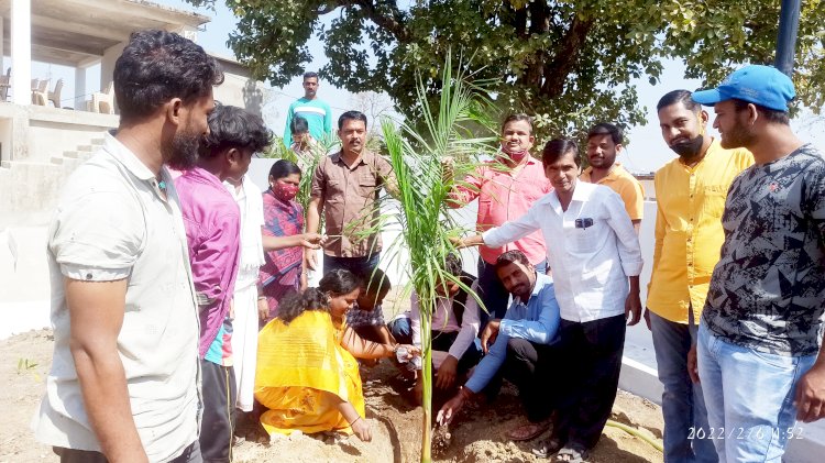 दोरनापाल नवनिर्माणाधीन क्रिकेट स्टेडियम में अधिकारी, जनप्रतिनिधी व खेल प्रेमियों ने किया पौधारोपण