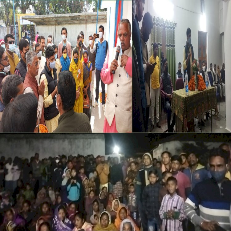 शासकीय उच्चतर माध्यमिक विद्यालय शिक्षा स्थाई समिति की बैठक हुई संपन्न भवन का किया गया लोकार्पण