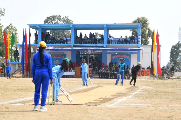 शहीद रघुबीर सिंह स्मृति क्रिकेट प्रतियोगिता में पहली बार पोलमपल्ली में लड़कियों ने खेला क्रिकेट मैच