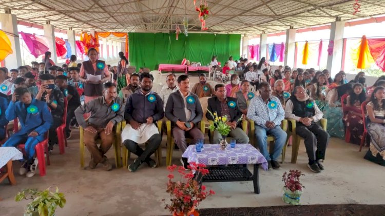 विद्या ज्योति मिशन हाई स्कूल में धूमधाम से मना विदाई समारोह,लखनपुर जनपद उपाध्यक्ष हुए शामिल