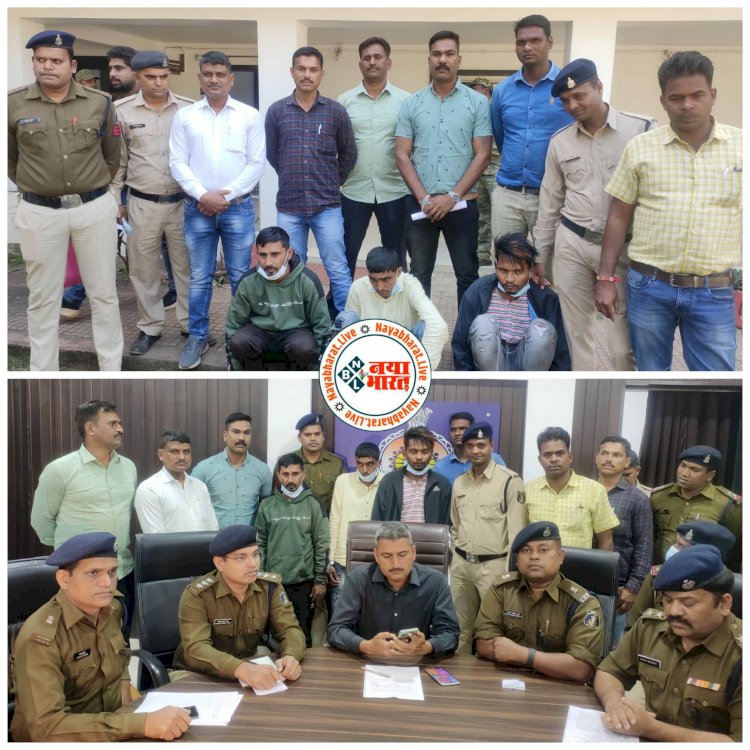 CG- अंतर्राज्यीय 'मीठी जहर गिरोह' के तीन गिरफ्तार: अंधेरी रात में स्ट्रीट लाइट के नीचे बैठ कर रहे थे ड्रग्स का कारोबार.... नारकोटिक्स सेल की कामयाबी.... नागपुर कनेक्शन का हुआ खुलासा.... शहर के नौजवानों को नशे का आदी बनाकर घोल रहे थे खून में जहर.... 5 लाख की ब्राउन शुगर जब्त.....