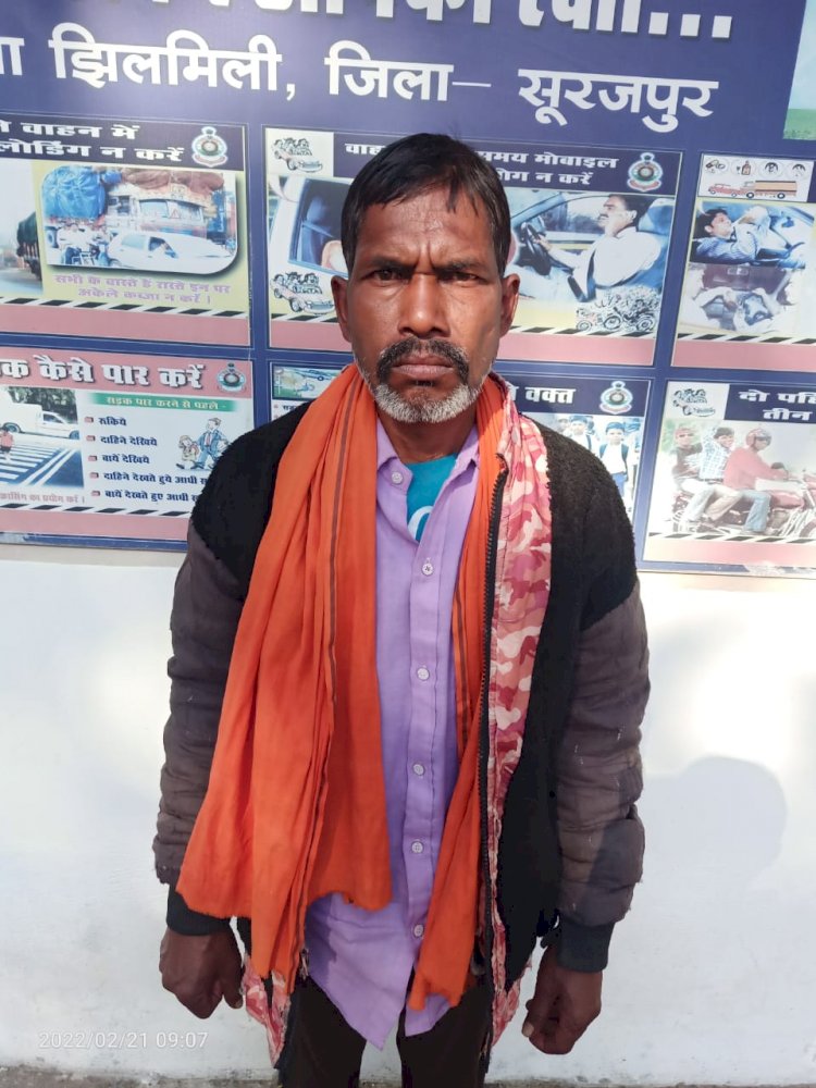 घटना के 1 घण्टे के भीतर चोरी गए माल बरामद कर आरोपी को किया गया गिरफ्तार...