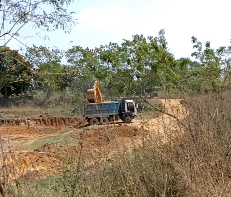 सीएम के निर्देश के बाद भी खनन माफिया के हौसले बुलंद....शनिवार और रविवार को होते है खनन माफिया सक्रिय....