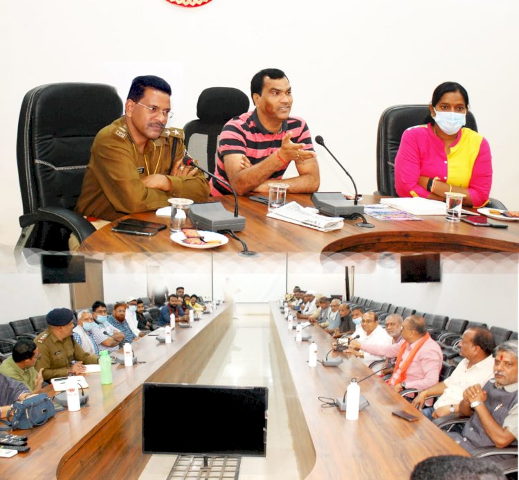 महाशिवरात्री पर्व 1 मार्च को और उर्सपाक चादर जुलूस 2 मार्च को सौहार्द और शांतिपूर्ण आयोजन करने की अपील प्रशासन और आयोजन समिति ने वार्ता कर सर्वसम्मति से नई रूटचार्ट
