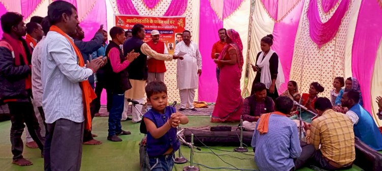 मुकुंदपुर में श्री राम चरित्र मानस गायन प्रतियोगिता संपन्न, गीता मानस मंडली ने मारी बाजी।