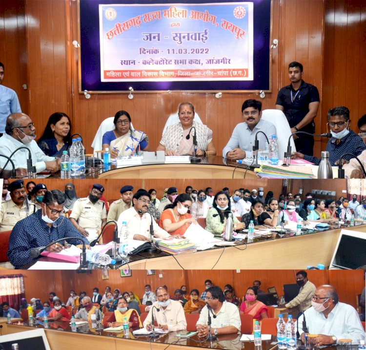 आयोग द्वारा तीन प्रकरणों में पति को क्रमशः 5 हजार, 10 हजार और 15 हजार रुपये भरण पोषण राशि पत्नी को देने का आदेश दिया गया