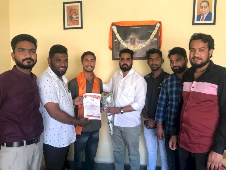 छात्रनेता अजय खोईवाल जन अधिकार मंच छात्र प्रकोष्ठ जिलाध्यक्ष मनोनीत