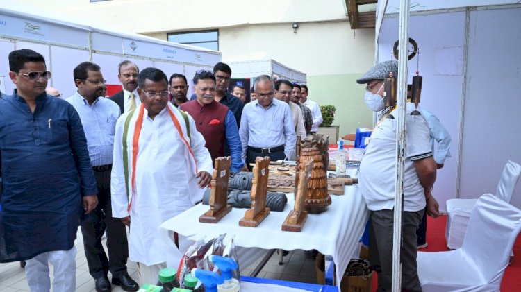 CG- एक्सपोर्ट कॉन्क्लेव: उद्योग मंत्री लखमा का दावा, छत्तीसगढ़ का निर्यात दो साल में हुआ दोगुना.... छत्तीसगढ़ के खनिज और वन उत्पादों के एक्सपोर्ट पर जोर.....