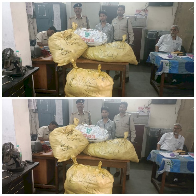 CG- दुकानदार गिरफ्तार: नाइकी और पोलो जैसे ब्रांड के भारी मात्रा में फेक प्रोडक्ट बरामद.... असली के नाम पर नकली की बिक्री.....