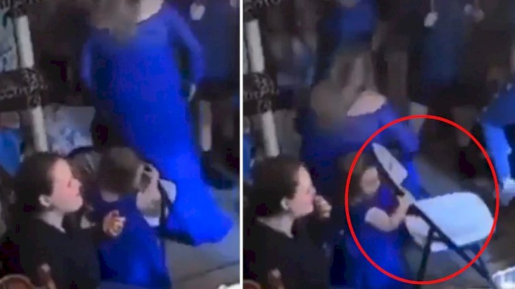 VIDEO: बच्ची की छोटी सी गलती महिला को पड़ी भारी.... जमीन पर ऐसे गिरी धड़ाम.... छोटी बच्ची की गलती महिला को जीवनभर रहेगी याद... लगी गंभीर चोट.... फिर जो हुआ.... देखें वीडियो.....