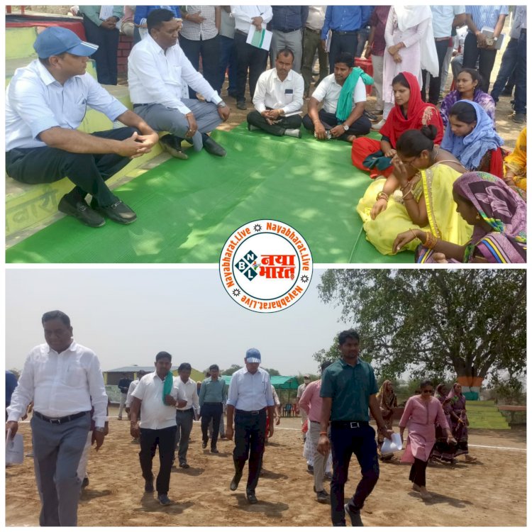 CG ब्रेकिंग: मुख्य सचिव पहुंचे गौठान.... जमीन पर बैठकर महिलाओं से की बात.... गतिविधियों का लिया जायजा.... कलेक्टर-सचिव जाएंगे गौठान.... 7 अप्रैल से अफसरों का दौरा.....