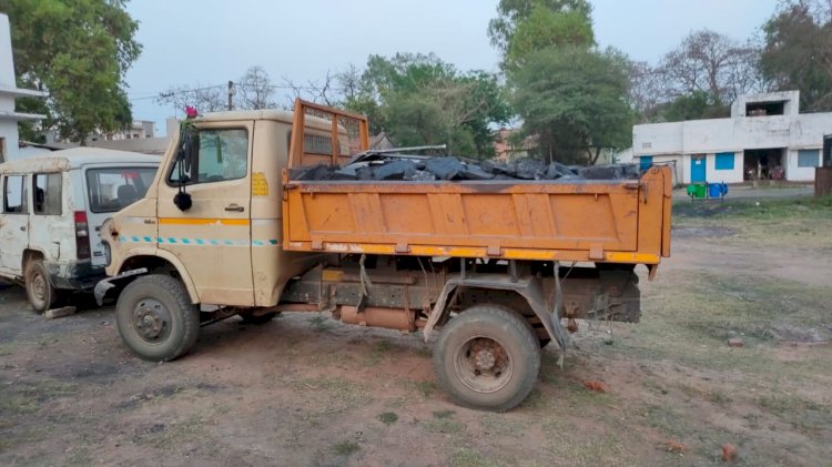 अवैध कोयला उत्खनन के खिलाफ हुई कार्रवाई,
सुमो 407 जप्त कर दो आरोपी को भेजा न्यायिक रिमांड पर