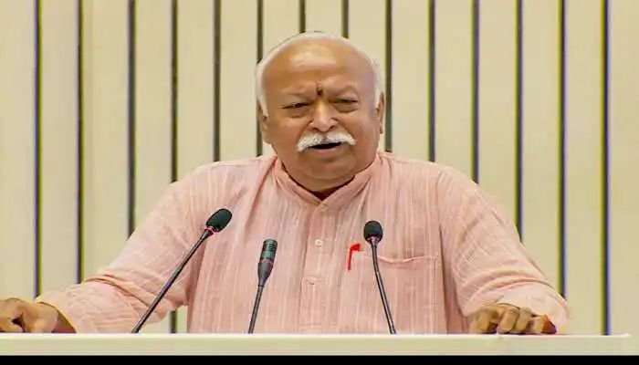जिस समाज को हिंसा पसंद है वह अब अपने अंतिम दिन गिन रहा है', बोले: मोहन भागवत.
