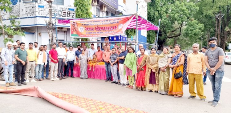 भारतीय जनता पार्टी नगर मण्डल द्वारा किया जाएगा शोभायात्रा का स्वागत