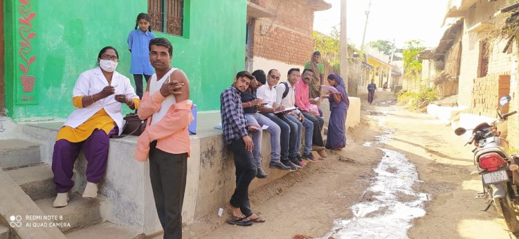 CG:बेमेतरा जिले मे अब तक 8 हजार 237 लोगों को लगा प्रिकॉशन डोज