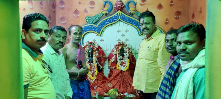 संसदीय सचिव रेखचंद जैन ने ग्राम सिडमूड के माता मंदिर के प्राणप्रतिषठा में शामिल हो की पूजा अर्चना