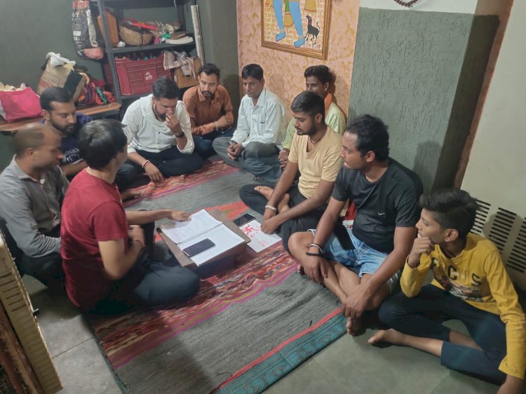 श्री मसानिया भेरूनाथ विकास समिति एवं मित्र मंडली की बैठक हुई सम्पन्न