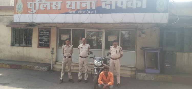 एसटीएलएल कंपनी के कर्मचारी से लूट के आरोपी 24 घण्टे के अंदर गिरफतार..................... जप्ती - सायकल होण्डा साईन सीजी 12 बीए 7597 व नगदी रकम 1500 रुपये....................