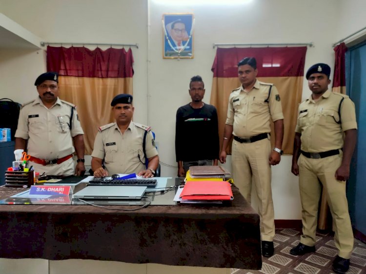 हत्या का फरार अपराधी गिरफ्तार