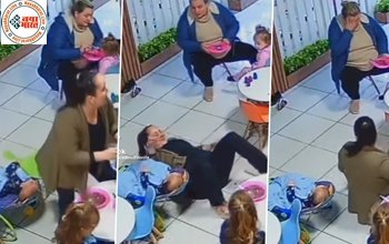 Viral Video: छोटे बच्चे ने की ऐसी शरारत कि कुर्सी पर बैठते-बैठते जमीन पर गिरी महिला, विडियो देख हो जायेंगे लोटपोट...