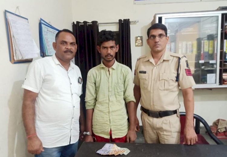 बस स्टैंड में लूट करने वाले आरोपी को कटघोरा पुलिस ने पकड़ा.....