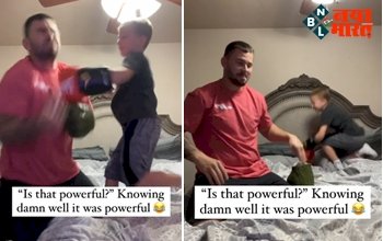 Father son punch : बाप के मुंह पर बेटे ने मारा जोरदार मुक्का, फिर जो हुआ...