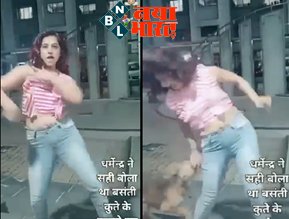 Social Media Viral Video : 'ज़रा-ज़रा किस मी' गाने पर डांस कर रही थी लड़की, अचानक कुत्ते ने सुन ली फरियाद....और फिर जो हुआ उसे नही रोक पाएंगे अपनी हंसी....