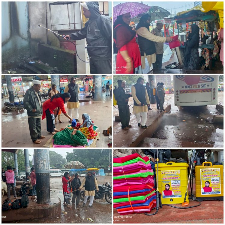बस्तर अधिकार मुक्ति मोर्चा व जनता कांग्रेस जे के घोषित अभियान हम है ..आपके साथ ...इसीलिए नहीं चाहिए डेंगू मलेरिया