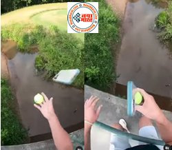 Social media Viral video : I Phone के साथ टेनिस बॉल खेल रहा था शख्स, फिर जो हुआ उसे देख चौंक जाएंगे आप, दिल थाम के देखिए ये वीडियो...