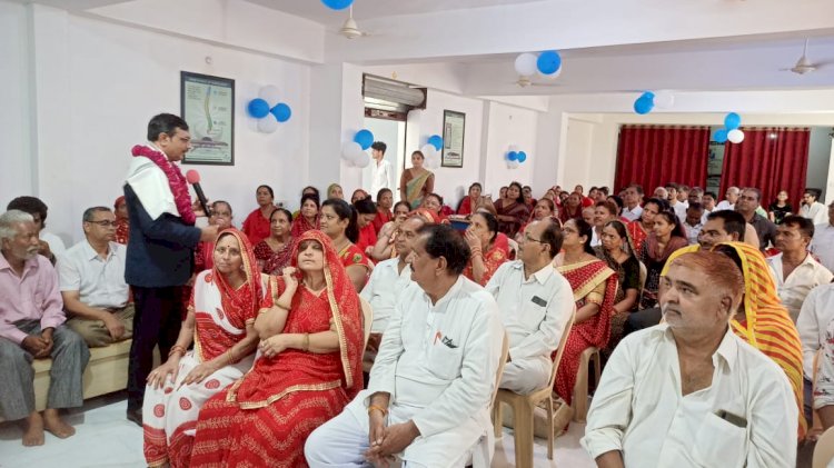 सिकसम थेरैपी सेंटर के सीईओ ने भीलवाडा सेंटर का किया निरीक्षण