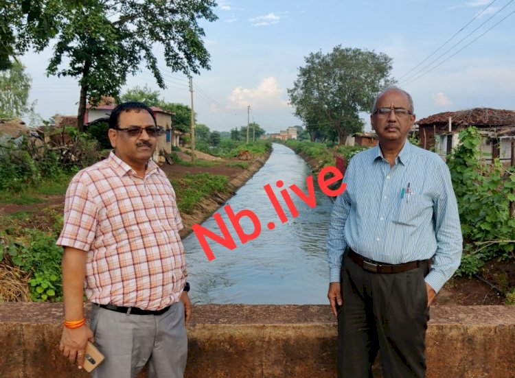 CG:बेमेतरा जिले की सिंचाई परियोजना का निरीक्षण किया गया..मुख्य अभियंता ने किया सिंचाई परियोजना का निरीक्षण