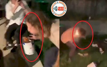 Viral video : स्टंट करना पड़ा भारी! शख्स दिखाना चाहता था आग से स्टंट और फिर जो हुआ उसे देख दंग रह गये लोग...देखें वीडियो...