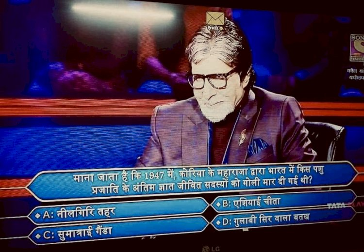 KBC में CG से सवाल: अमिताभ बच्चन ने छत्तीसगढ़ से जुड़ा पूछा 75 लाख रुपए का सवाल...सवाल सुनकर कंटेस्टेंट के उड़े होश,करना पड़ा क्विट, जानिए क्या था सवाल और उसका सही जवाब…