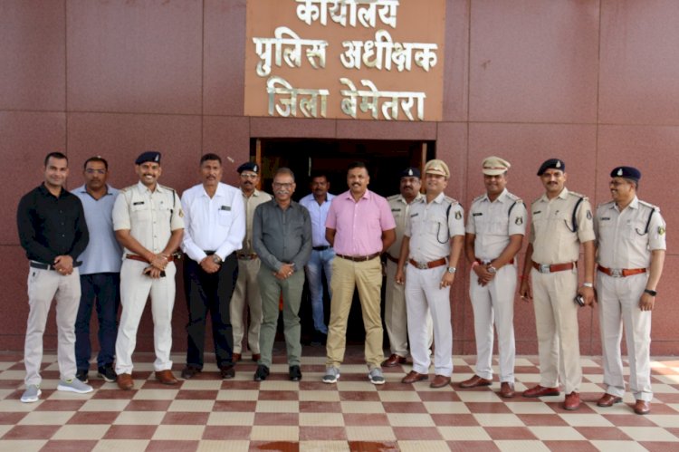 CG:सीएसपी उरला जिला – रायपुर स्थानांतरण पर एसडीओपी बेमेतरा राजीव शर्मा का विदाई समारोह का किया गया आयोजन