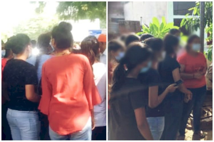 छात्राओं का नहाते हुए MMS वायरल: गर्ल्स हॉस्टल में कर्मचारी ने छात्राओं का नहाते समय बना लिया VIDEO... सड़क पर उतरीं छात्राएं... जमकर हंगामा.....