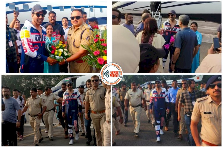Akshay Kumar पहुंचे छत्तीसगढ़: एक्टर अक्षय कुमार करेंगे अपनी नई फिल्म की शूटिंग, साउथ की इस मूवी का बनेगा हिंदी रीमेक, देखें तस्वीरें.....