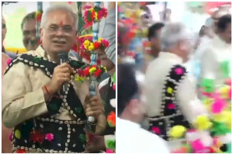 मुख्यमंत्री निवास में देवारी तिहार LIVE VIDEO: Govardhan Puja कार्यक्रम, देखें CM हाउस से सीधा प्रसारण.....