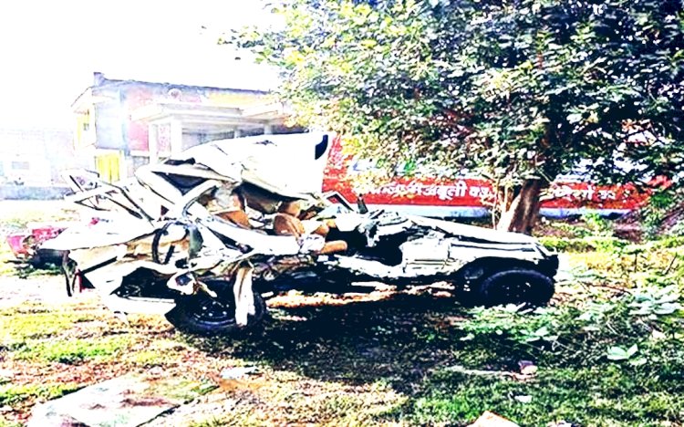 5 लोगों की दर्दनाक मौत: भीषण सड़क हादसा, ट्रक और बोलेरो में जोरदार टक्कर, चकनाचूर हुई बोलेरो.....
