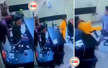 Viral Video Today: स्टूडेंट ने हॉस्टल संचालिका के साथ की मारपीट, सीसीटीवी वीडियो में सामने आयी पूरी घटना - देखें वीडियो...
