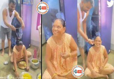 Son gifted gold chain: बेटे ने मां को गिफ्ट में दी सोने की चेन, चुपके से लाकर गले में पहनाया, मां का रिएक्शन देख रो पड़ेंगे आप- देखे वीडियो...