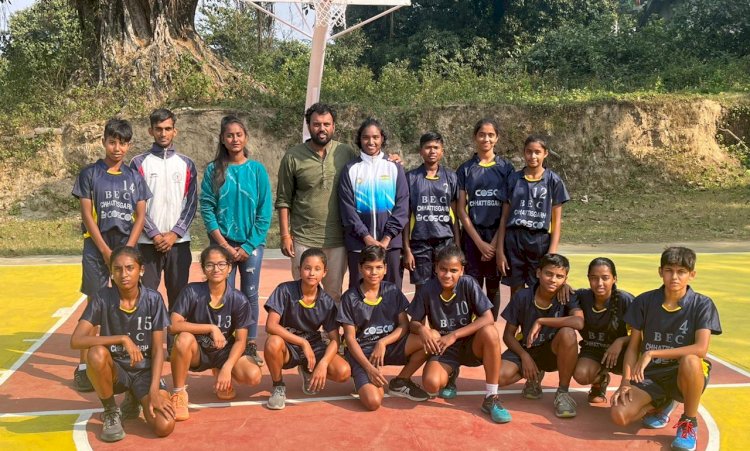 CG News : बास्केटबॉल में छत्तीसगढ़ की ऊंची छलांग,सब जूनियर नेशनल बास्केटबॉल प्रतियोगिता में मिला पांचवा स्थान...