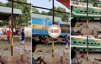 Train Ka Video: खाली पटरी पर सेल्फी लेने की कोशिश में लगे लड़के को तेज रफ्तार ट्रेन ने मार दी टक्कर...मंजर भयानक डरावना - देखें वीडियो...