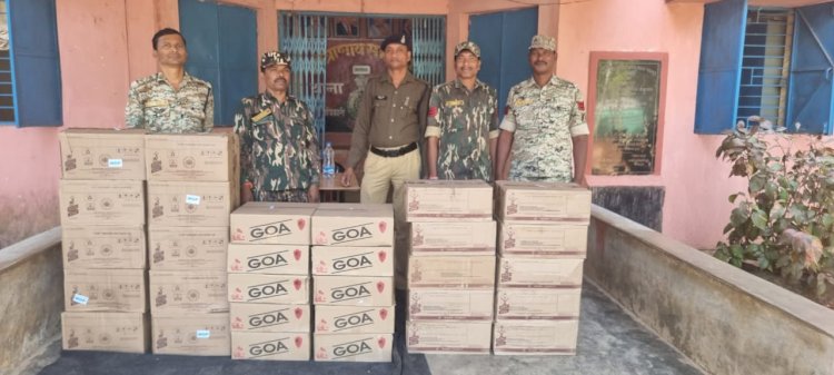 अवैध शराब परिवहन पर बस्तर पुलिस की बडी कार्यवाही..................... दो अलग-अलग शराब तस्करो पर थाना बस्तर एवं थाना भानपुरी द्वारा की गयी कार्यवाही.....................