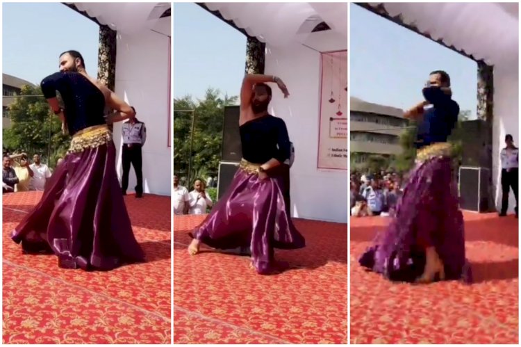 कमाल का हुनर VIDEO: लड़के ने किया ऐसा बेली डांस, लड़कियों को भी छोड़ा पीछे, देखें वीडियो.....
