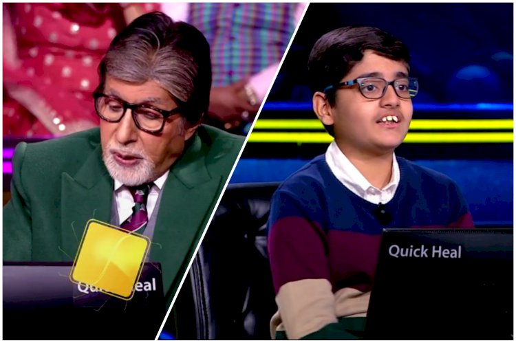 KBC 14 में आया 11 साल का 'ज्ञानी' कंटेस्टेंट VIDEO: बच्चे ने बिग बी के छुड़ाए छक्के, अमिताभ बच्चन ने छोड़ा स्टेज, बोले- 7 करोड़ देकर करो दफा, देखें वीडियो......