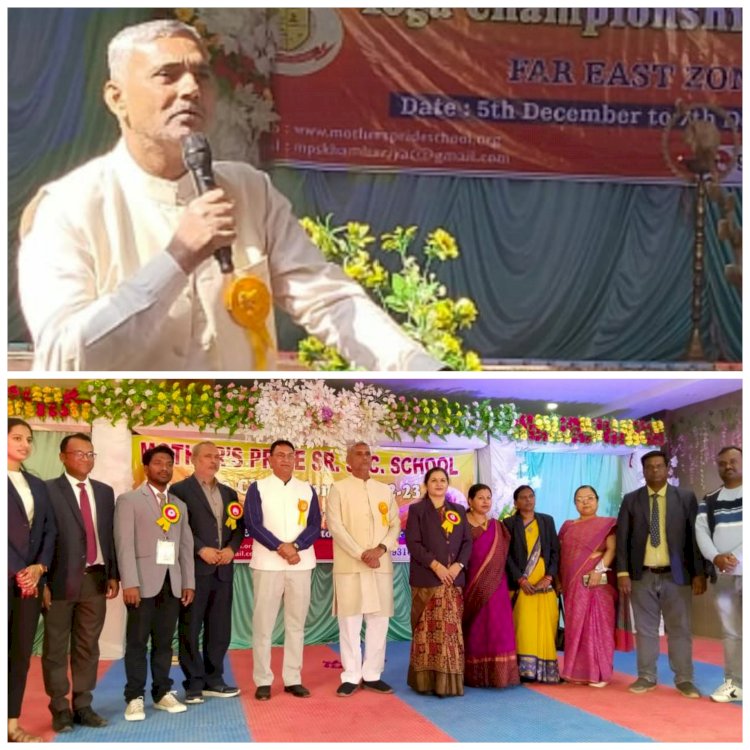 योग आयोग के अध्यक्ष ज्ञानेश शर्मा ने सीबीएसई योग चैंपियनशिप का किया शुभारंभ....