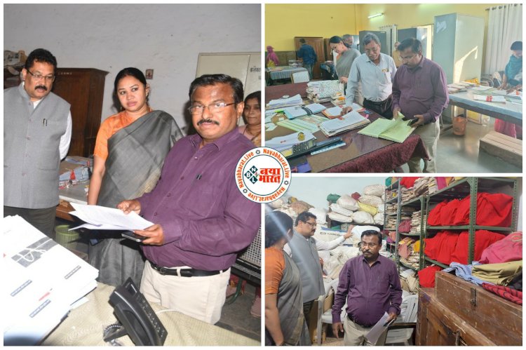 CG ब्रेकिंग: अनुपस्थित कर्मचारियों को कारण बताओ नोटिस जारी, औचक निरीक्षण में संभागायुक्त पहुंच गये कलेक्ट्रेट, किए गहन निरीक्षण, दिये ये निर्देश....