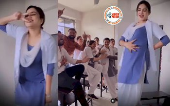 School Girl Ka Video: ‘पतली कमरिया’ गाने में लड़की ने मटकाई जोरदार कमरिया, दोस्त भी चिल्लाने लगे